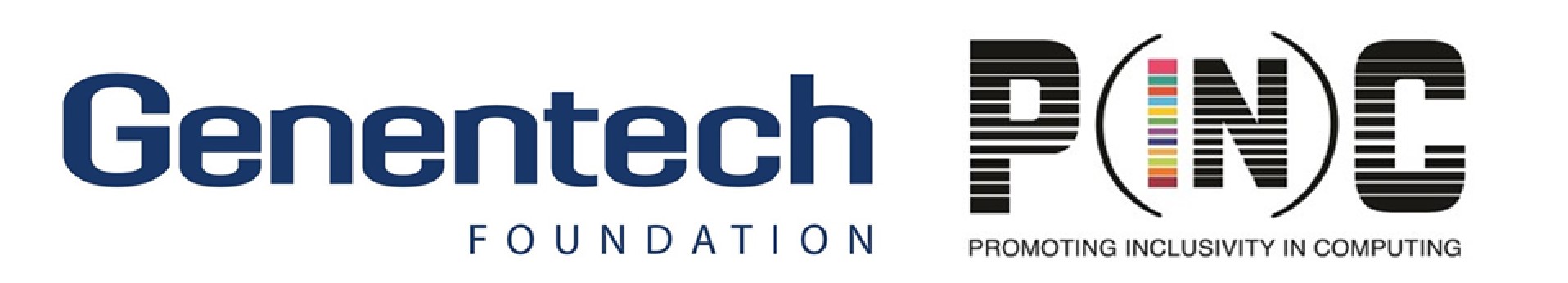 pinc and genentech logos